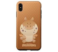 DreamWorks Dragons Tiny Adventures Meatlug Coque pour iPhone XS Max