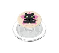 DreamWorks Dragons Toothless A Little Feisty Front & Back PopSockets PopGrip pour MagSafe