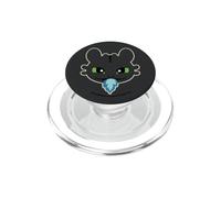 DreamWorks Dragons Toothless Blue Flame PopSockets PopGrip pour MagSafe