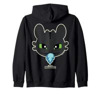 DreamWorks Dragons Toothless Blue Flame Sweat à Capuche