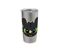 DreamWorks Dragons Toothless Butterfly Fun Gobelet isotherme en acier inoxydable double paroi