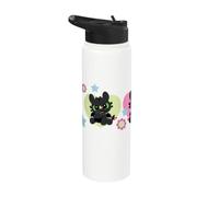 DreamWorks Dragons Toothless Cute Trio Stainless Steel Insulated Water Bottle