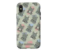 DreamWorks Dragons Toothless Expression Paint Strokes Coque pour iPhone X/XS