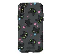 DreamWorks Dragons Toothless Expressions All Over Print Coque pour iPhone X/XS