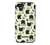DreamWorks Dragons Toothless Lightning All Over Print Coque pour iPhone SE (2020) / 7/8