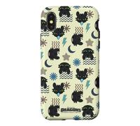 DreamWorks Dragons Toothless Lightning All Over Print Coque pour iPhone X/XS