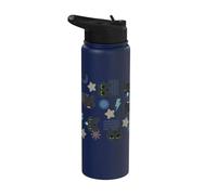 DreamWorks Dragons Toothless Lightning All Over Print Stainless Steel Insulated Water Bottle