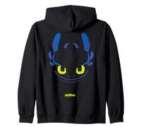 DreamWorks Dragons Toothless Night Fury Big Face Costume Sweat à Capuche