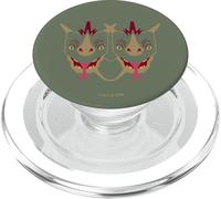 DreamWorks Dragons Zippleback Big Face PopSockets PopGrip pour MagSafe