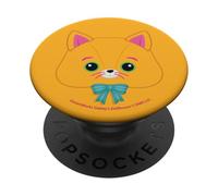 DreamWorks Gabby’s Dollhouse Chumsley Big Face PopSockets PopGrip Adhésif