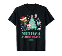 DreamWorks Gabby’s Dollhouse Meowy Christmas Holiday T-Shirt