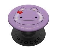 DreamWorks Gabby’s Dollhouse Purple Cat Big Face PopSockets PopGrip Adhésif