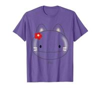 DreamWorks Gabby’s Dollhouse Purple Cat Big Face T-Shirt