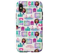 DreamWorks Gabby’s Dollhouse The Movie Cat Francisco AOP Coque pour iPhone X/XS