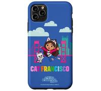 DreamWorks Gabby’s Dollhouse The Movie Cat Francisco Rainbow Coque pour iPhone 11 Pro Max
