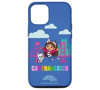 DreamWorks Gabby’s Dollhouse The Movie Cat Francisco Rainbow Coque pour iPhone 12/12 Pro