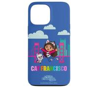 DreamWorks Gabby’s Dollhouse The Movie Cat Francisco Rainbow Coque pour iPhone 13 Pro Max