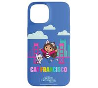 DreamWorks Gabby’s Dollhouse The Movie Cat Francisco Rainbow Coque pour iPhone 15
