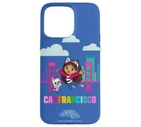 DreamWorks Gabby’s Dollhouse The Movie Cat Francisco Rainbow Coque pour iPhone 15 Pro Max