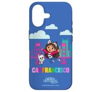 DreamWorks Gabby’s Dollhouse The Movie Cat Francisco Rainbow Coque pour iPhone 17