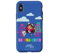 DreamWorks Gabby’s Dollhouse The Movie Cat Francisco Rainbow Coque pour iPhone X/XS