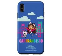 DreamWorks Gabby’s Dollhouse The Movie Cat Francisco Rainbow Coque pour iPhone XS Max