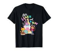 DreamWorks Gabby’s Dollhouse The Movie Learn and Play T-Shirt