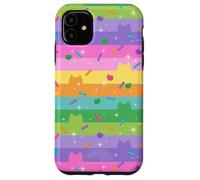 DreamWorks Gabby’s Dollhouse The Movie Sprinkle Stripe AOP Coque pour iPhone 11