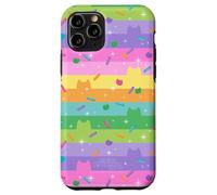 DreamWorks Gabby’s Dollhouse The Movie Sprinkle Stripe AOP Coque pour iPhone 11 Pro