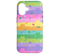 DreamWorks Gabby’s Dollhouse The Movie Sprinkle Stripe AOP Coque pour iPhone 16
