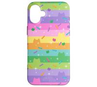 DreamWorks Gabby’s Dollhouse The Movie Sprinkle Stripe AOP Coque pour iPhone 16 Plus
