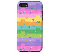 DreamWorks Gabby’s Dollhouse The Movie Sprinkle Stripe AOP Coque pour iPhone SE (2020) / 7/8