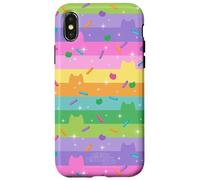 DreamWorks Gabby’s Dollhouse The Movie Sprinkle Stripe AOP Coque pour iPhone X/XS