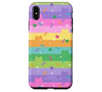 DreamWorks Gabby’s Dollhouse The Movie Sprinkle Stripe AOP Coque pour iPhone XS Max