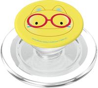 DreamWorks Gabby’s Dollhouse Yellow Cat Big Face PopSockets PopGrip pour MagSafe