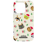 DreamWorks KouKou Ho Ho Ho All-Over Print Holiday Characters Coque pour iPhone 15 Pro