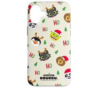 DreamWorks KouKou Ho Ho Ho All-Over Print Holiday Characters Coque pour iPhone 16 Plus