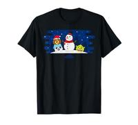 DreamWorks KouKou Holiday Snowman Scene T-Shirt