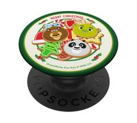 DreamWorks KouKou Merry Christmas Cookie Plate PopSockets PopGrip Adhésif
