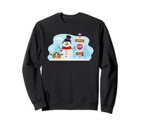 DreamWorks KouKou Skipper Snowman & Mort Santa Stop Sweatshirt