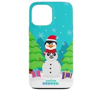 DreamWorks KouKou Snowman Postage Stamp Coque pour iPhone 13 Pro Max