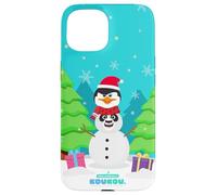 DreamWorks KouKou Snowman Postage Stamp Coque pour iPhone 15