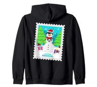 DreamWorks KouKou Snowman Postage Stamp Sweat à Capuche