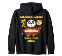 DreamWorks Kung Fu Panda Eat Sleep Repeat Dumplings Sweat à Capuche