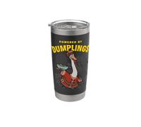 DreamWorks Kung Fu Panda Mr. Ping Powdered By Dumplings Gobelet isotherme en acier inoxydable double paroi