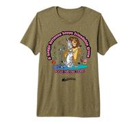 DreamWorks Madagascar Alex and Marty Retro Good Vibes T-Shirt Haut de Gamme