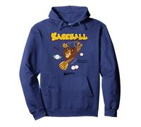 DreamWorks Madagascar Alex Baseball 90s Retro Sweat à Capuche