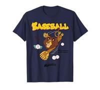 DreamWorks Madagascar Alex Baseball 90s Retro T-Shirt
