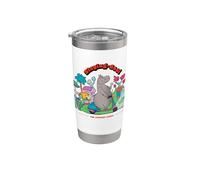 DreamWorks Madagascar Gloria Staying Cool 90s Retro Gobelet isotherme en acier inoxydable double paroi