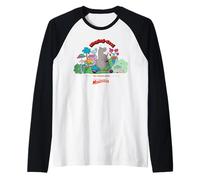 DreamWorks Madagascar Gloria Staying Cool 90s Retro Manche Raglan
